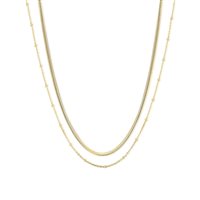 Collana Sagapo Donna Chunky in Acciaio SHK09